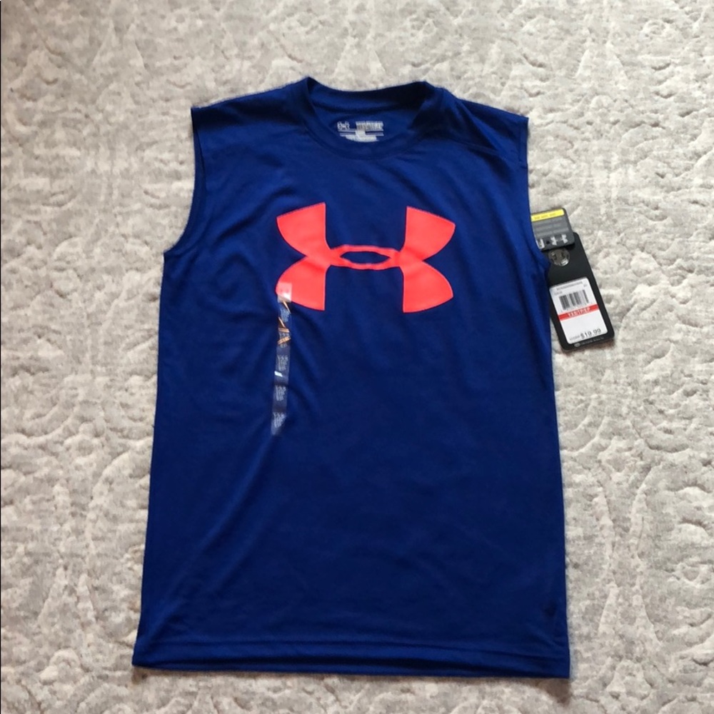 Boys Under Armour Muscle Shirt